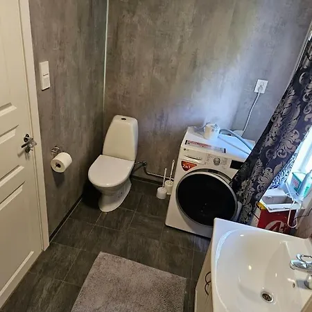 Frozen Arctic Waterfall 公寓 特罗姆瑟